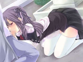 第三世代アダルトアフィリ【点穴】を暴露する 2次元美少女 屋外フェラ