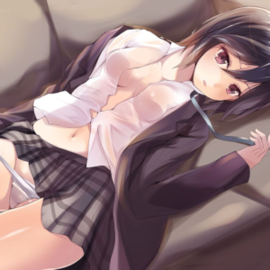 2次元美少女下着で誘惑